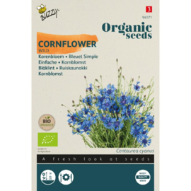Centaurea cyanus, Korenbloem Biologisch