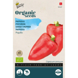 Zoete paprika 'Piquillo', Capsicum Annuum Biologisch