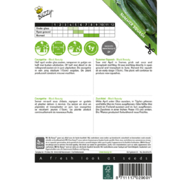 Courgette 'Black Beauty', Cucurbita pepo