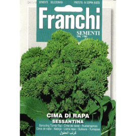 Raapsteel italiaanse 'Cima Di Rapa', Brassica rapa var. cymosa