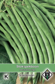 Stokslaboon spekboon 'Neckarkoningin', Phaseolus vulgaris