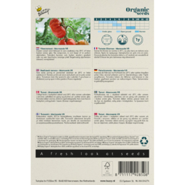 Vleestomaat 'Marmande VR', Solanum lycopersicum L. Biologisch