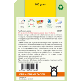 Tuinboon witkokend 'Listra', Vicia faba