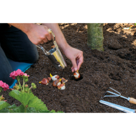 Bollenplanter hand roestvrijstaal