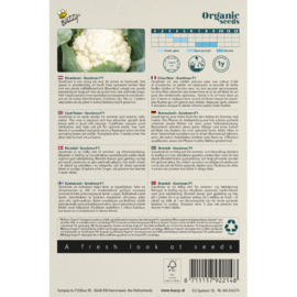 Bloemkool 'Goodman F1', Brassica oleracea Biologisch