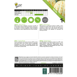 Kantaloepmeloen ananasmeloen 'Oranje Ananas', Cucumis melo