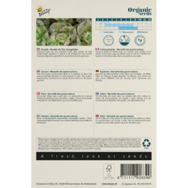 Kropsla 'Wonder der Vier Jaargetijden', Lactuca sativa Biologisch