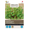 Rucolakers kiemgroente - Eruca sativa Biologisch