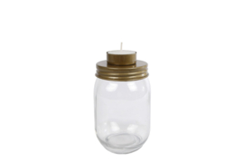Waxinhouder weckpot