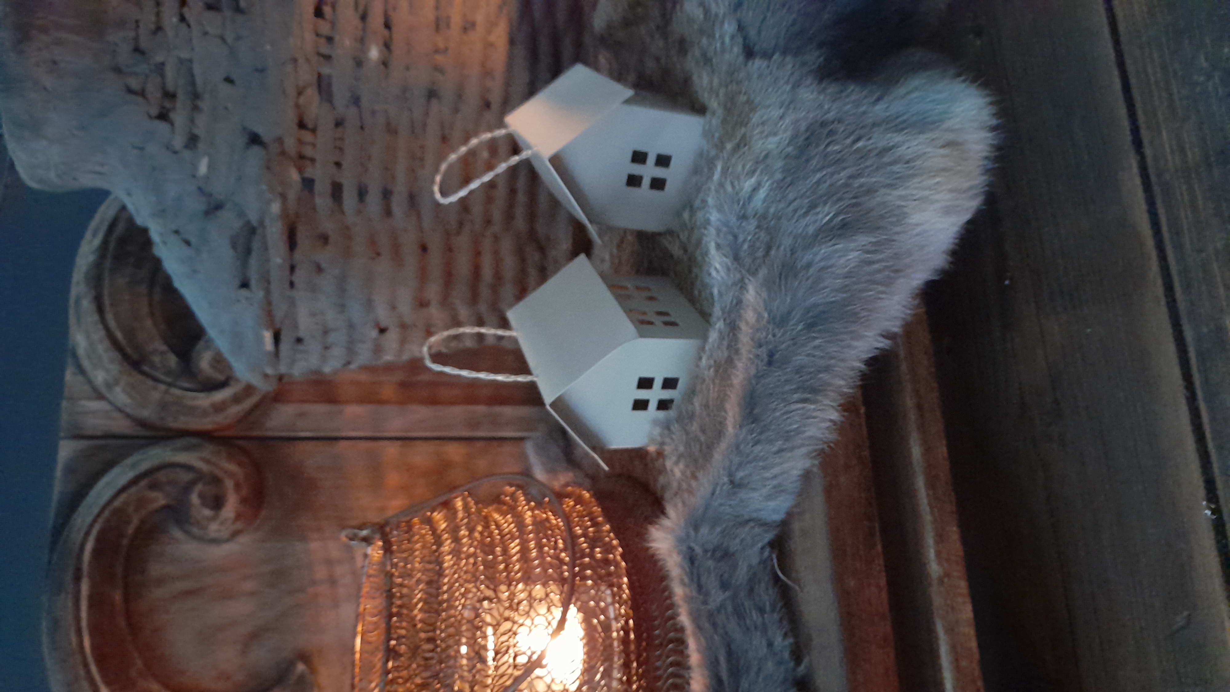 Vogelhuisje hanger zand