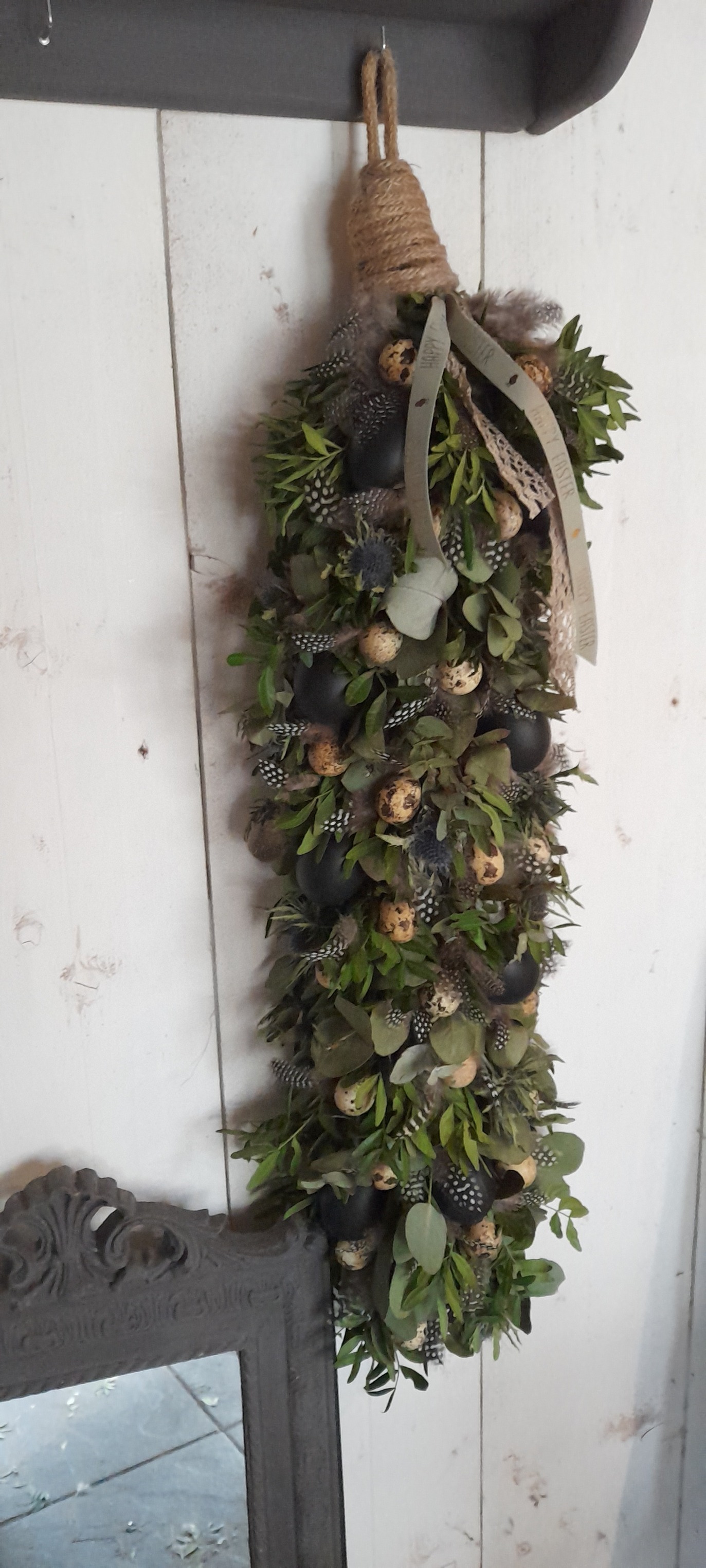 Handgemaakte paasdecoratie