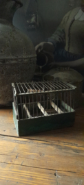 Landelijke brocante  vogelkooi