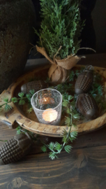 Houten kerstbal 2