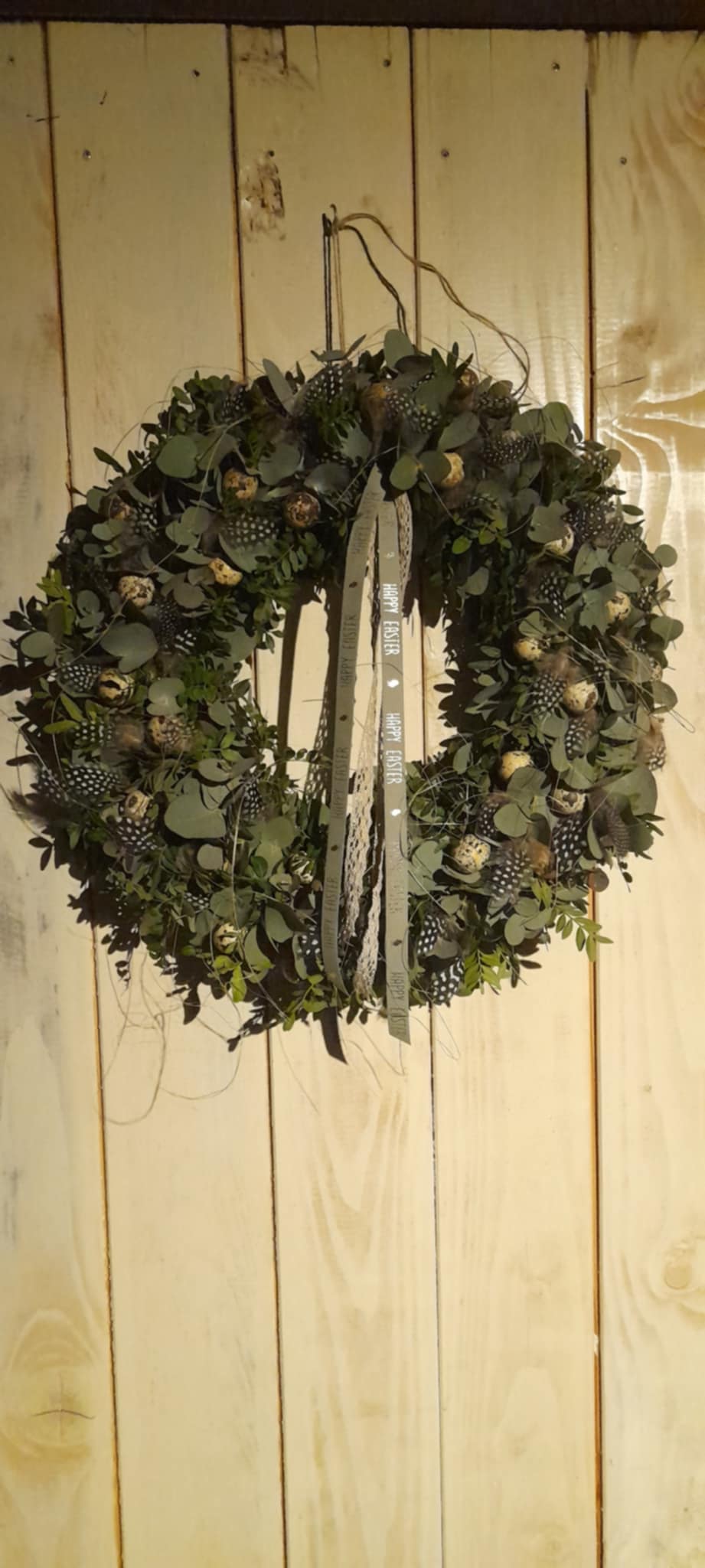 Handgemaakte paasdecoratie