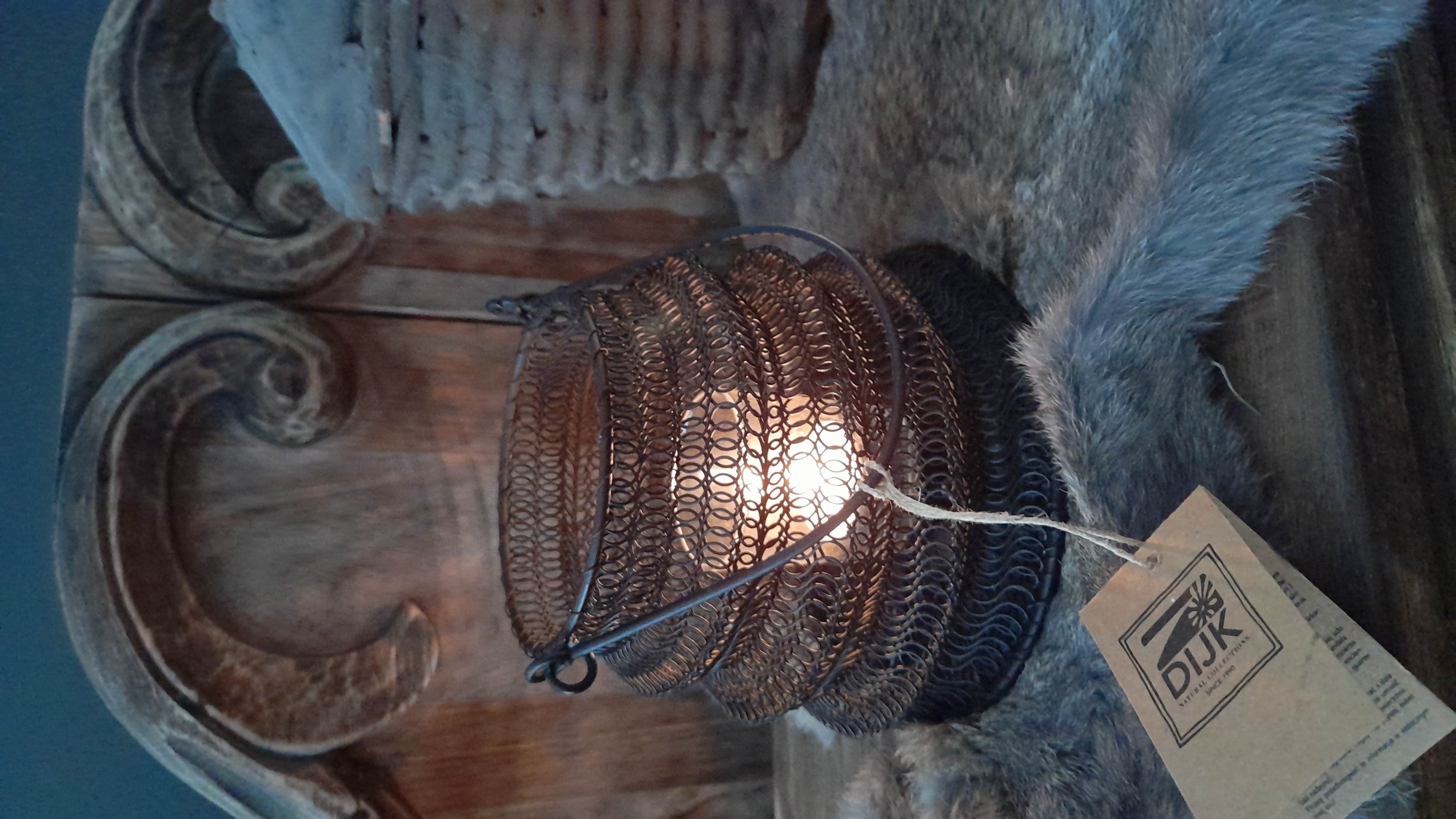 Lantern black colour medium