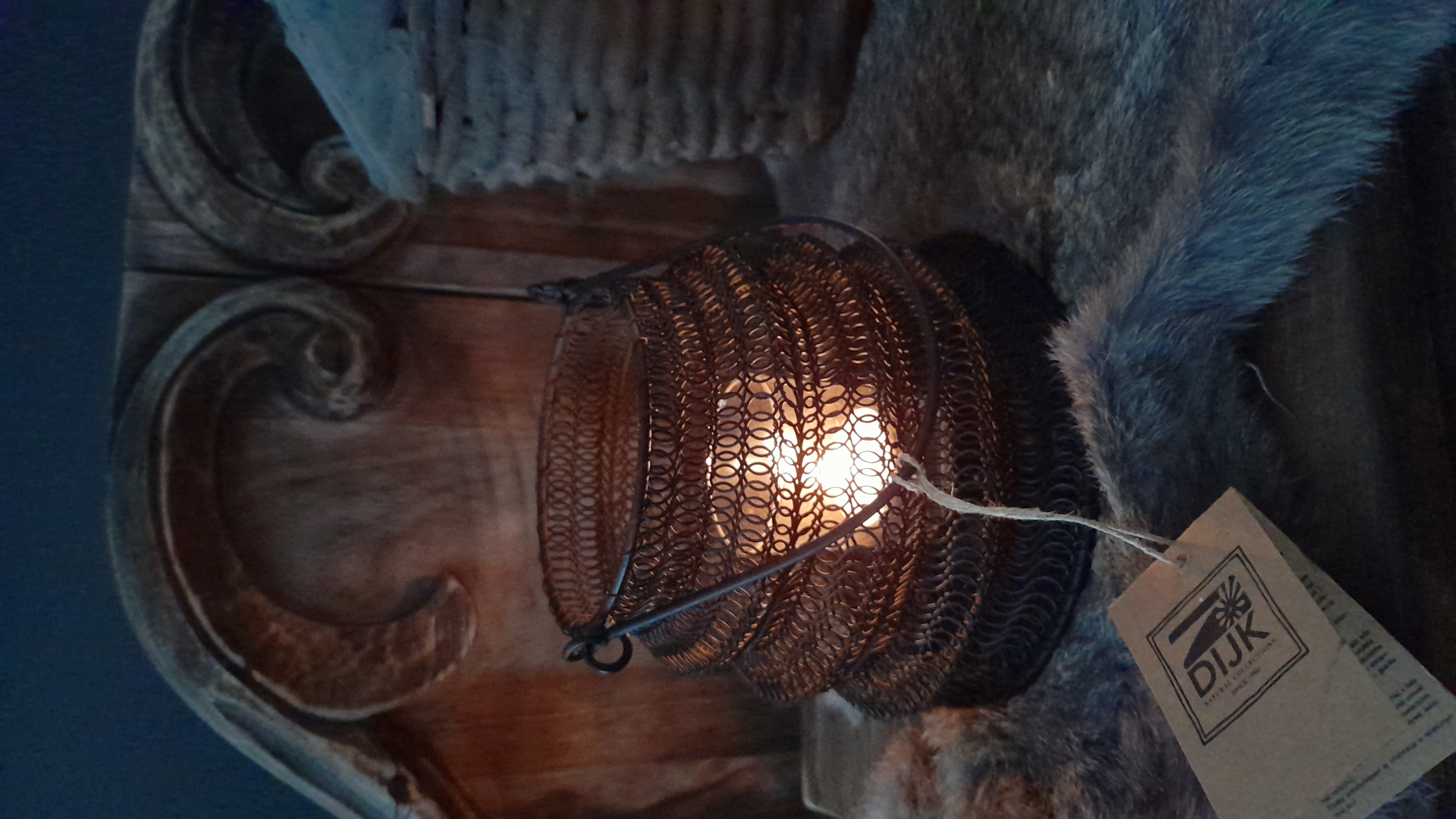Lantern black colour medium