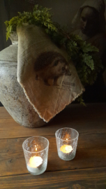 Shabby cloth hedgehog
