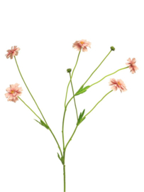 Zijden roze bloementak