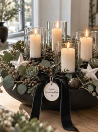 Workshop Adventkrans waxinelichtjes