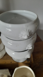 Soep terrine leeuwenkop set
