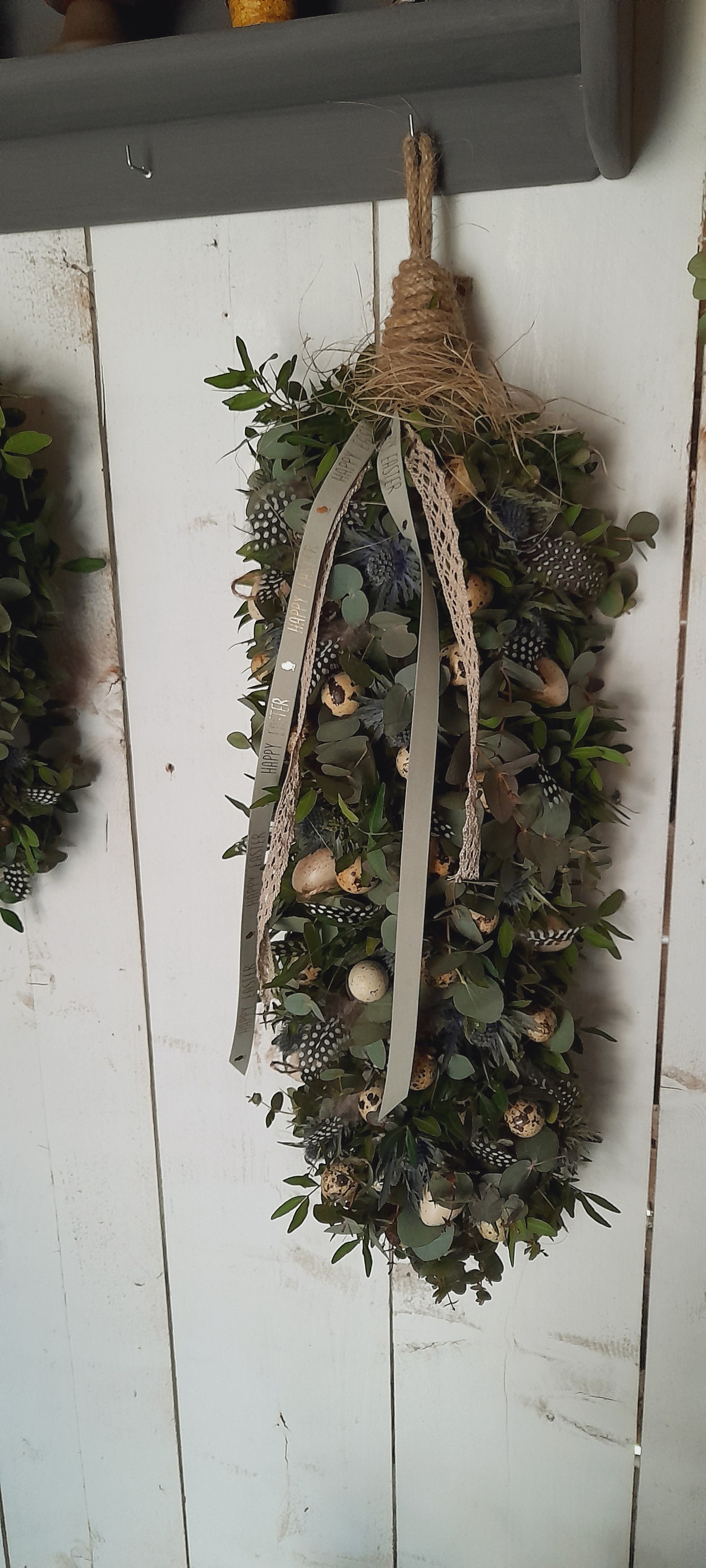 Handgemaakte paasdecoratie