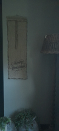 Shabby wall linen
