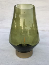 Lampje groen glas