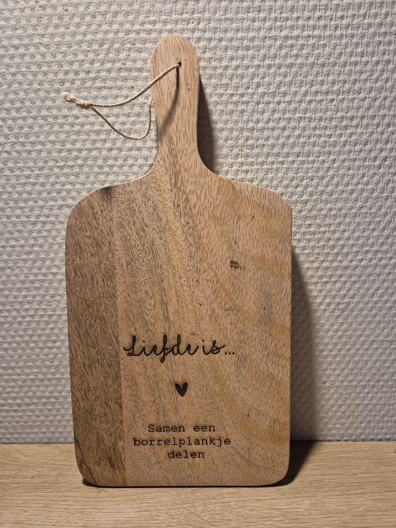 Borrelplank vriendschap/ liefde