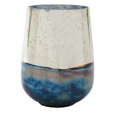 Glazen vaas met spiegeleffect