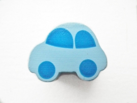Auto Pastel Blauw/Midden Blauw 13x17mm