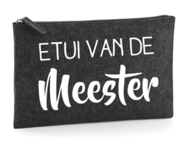 Etui van de Meester | kado voor dag van de leraar, einde school jaar of verjaardag van de meester