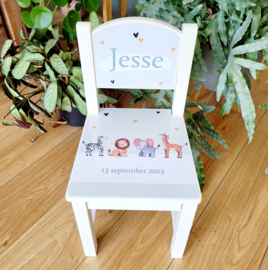 Jesse - Geboortestoeltje van het geboortekaartje