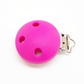 Speenclip Silicone Fuchsia