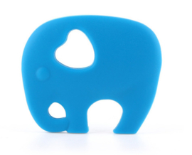 Silicone Bijt Olifant Sky Blauw