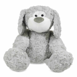 Knuffel Hond Licht Grijs 40cm