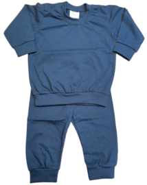 Kinder Pyjama met naam in cirkel en hartjes | pyjama met naam