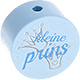 Speenkoord Kraal Kleine Prins Pastel Blauw 20mm