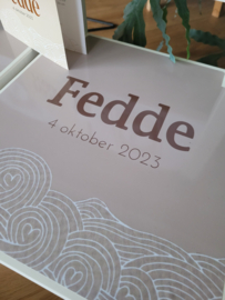 Puck en Fedde - Geboortestoeltjes van het geboortekaartje