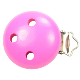 Speenclip Fuchsia Roze