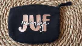 Make-up tasje of kleine etui voor de juf | Bedankje einde schooljaar