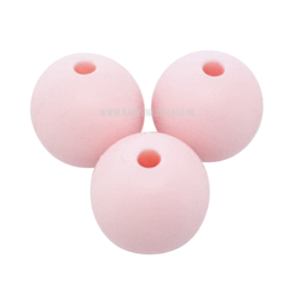 Silicone Kraal Candy Licht Roze 12mm | voor het maken van een speenketting