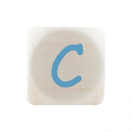 Letterkraal C Blauw