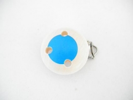 Speenclip Stip Blauw