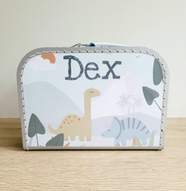 Koffertje van print van het geboortekaartje | Dex