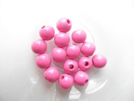 Speenkoord Kralen Fuchsia Roze 8mm