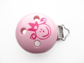 Speenclip Baby Licht Roze