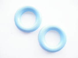 Kleine Ring Pastel Blauw