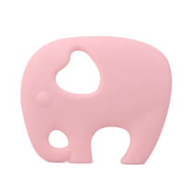 Silicone Bijt Olifant Licht Roze