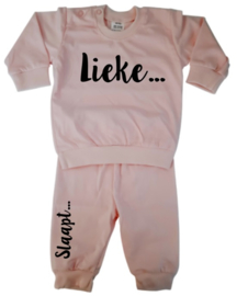 Kinder Pyjama (naam)... Slaapt ...| pyjama met naam