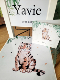 Yavie - Geboortestoeltje van het geboortekaartje